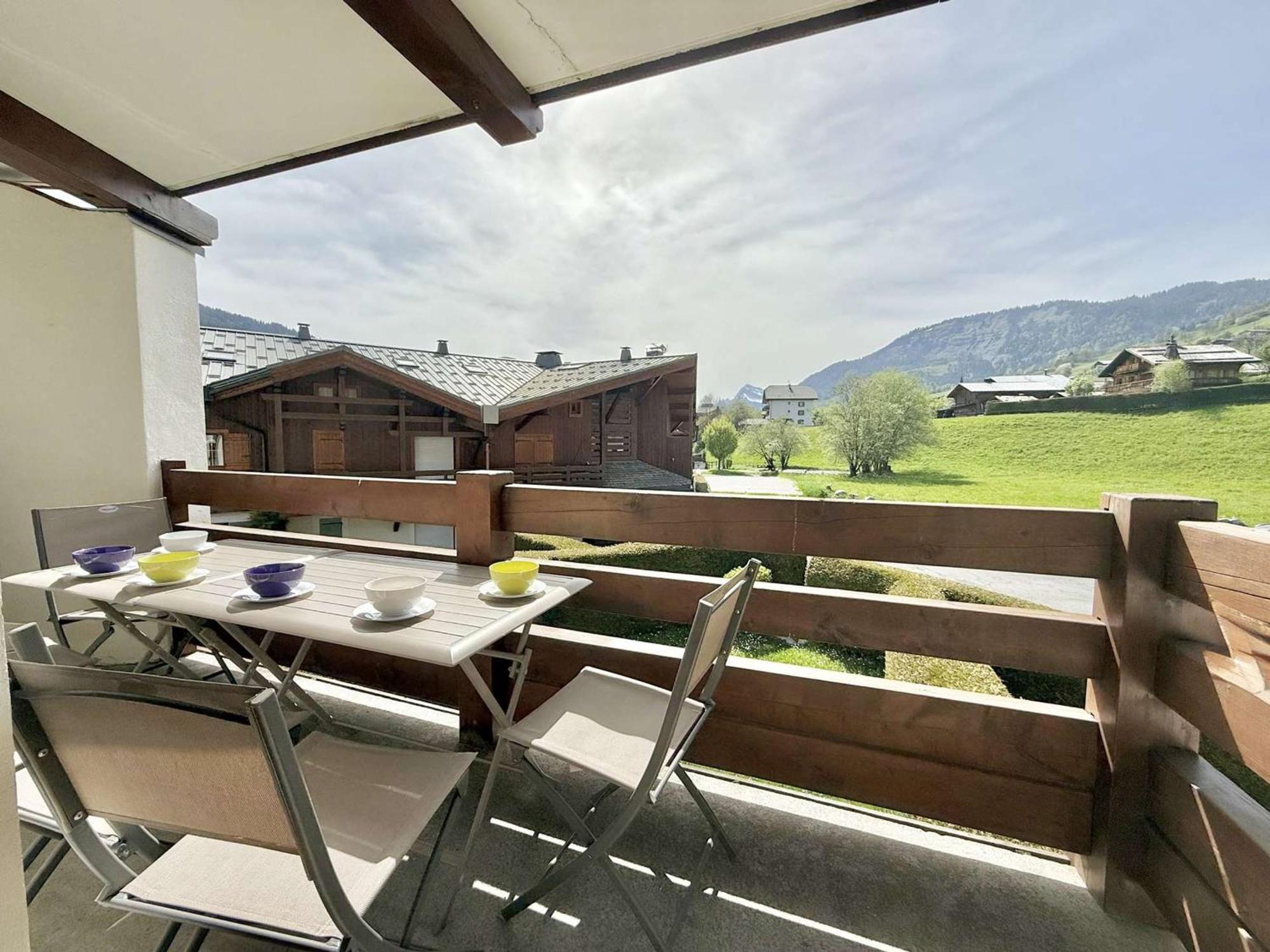 Appartement 2 Pieces Cabine A Praz-Sur-Arly - 6 Personnes Avec Parking - Fr-1-603-10 ภายนอก รูปภาพ