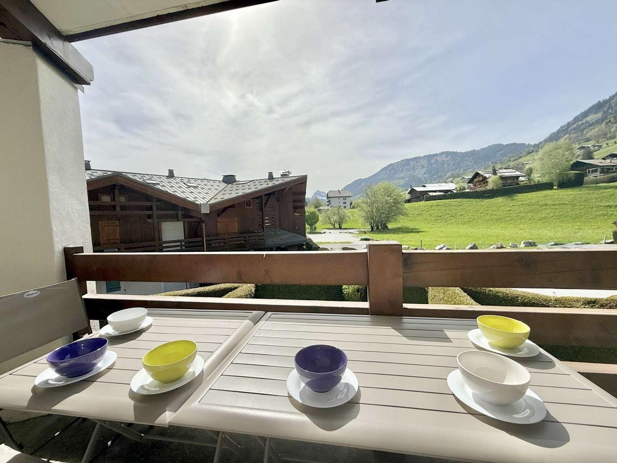 Appartement 2 Pieces Cabine A Praz-Sur-Arly - 6 Personnes Avec Parking - Fr-1-603-10 ภายนอก รูปภาพ
